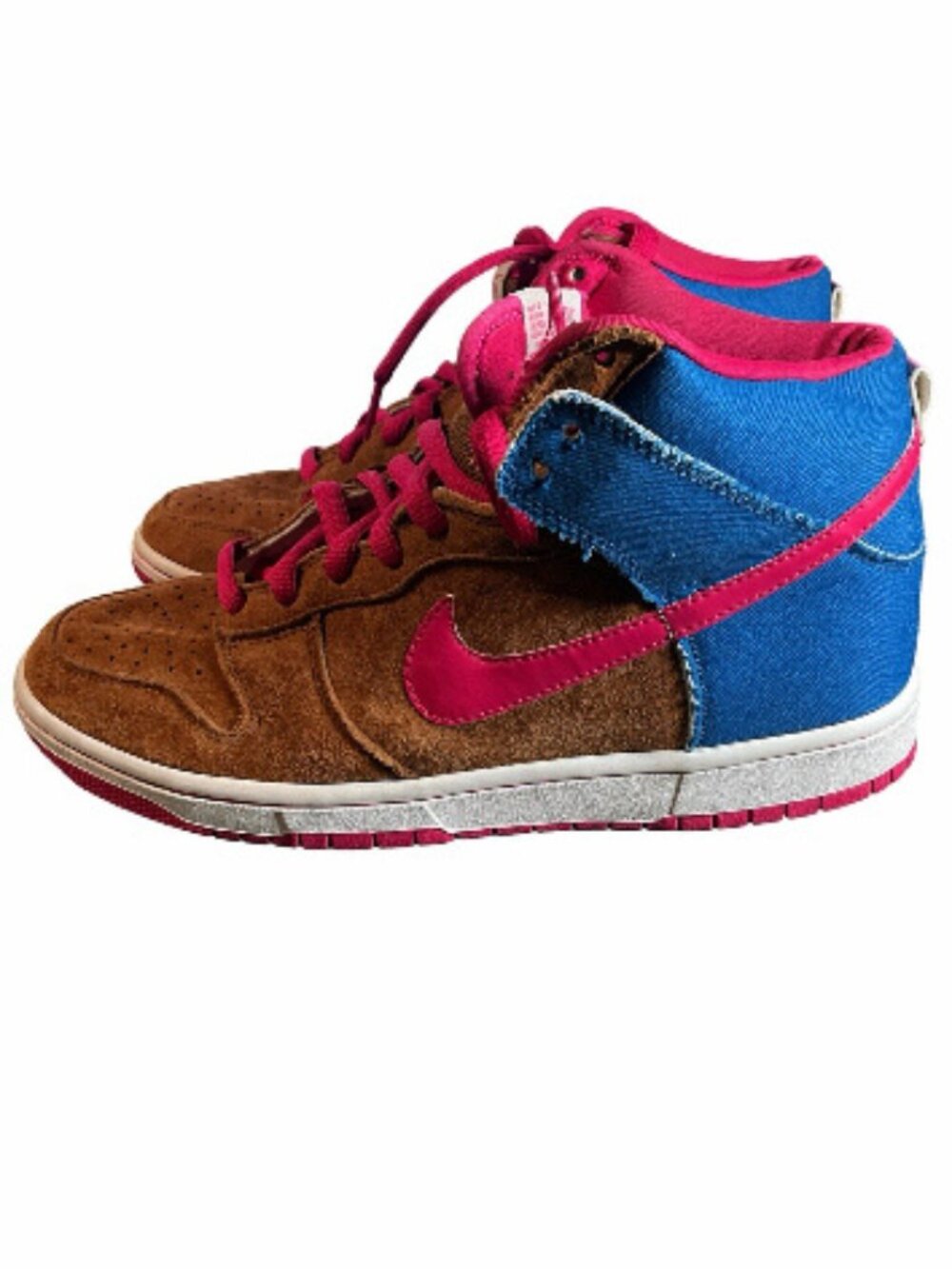 Nike SB Dunk High Mr. Todd Bratrud 2008 Brown Pink Blue 305050-261 Size 10